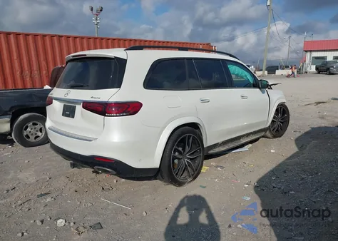 2021 Mercedes-Benz Gls 580 4Matic z USA, uszkodzony, nr VIN 4JGFF8GE3MA492821